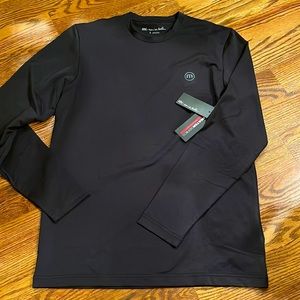 NWT Travis Mathew Black long sleeve pure performance